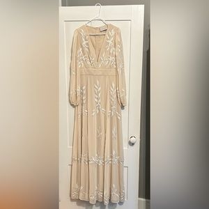 Never Worn BHLDN (Anthropology) Wedding Dress